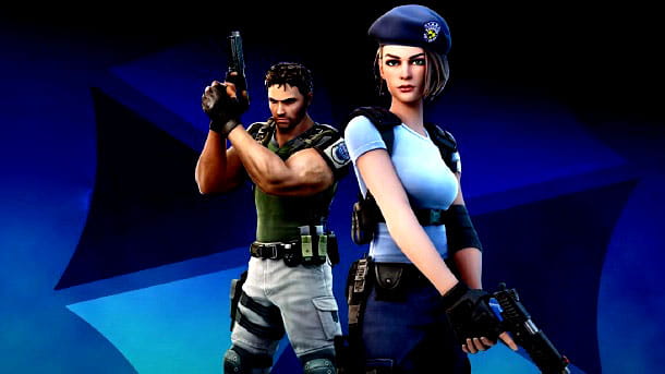 Cómo desbloquear Resident Evil Chris Redfield y Jill Valentine en Fortnite