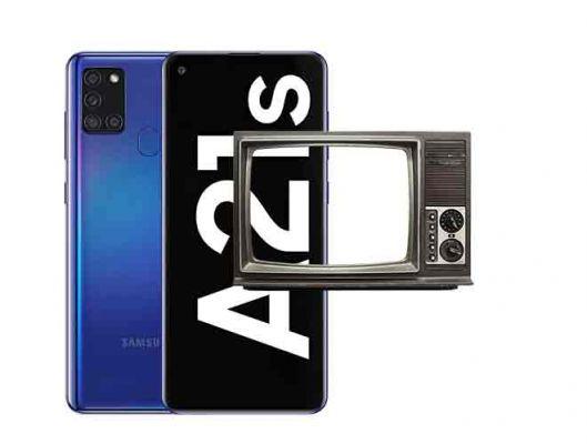 Comment connecter le Samsung Galaxy A21s au téléviseur