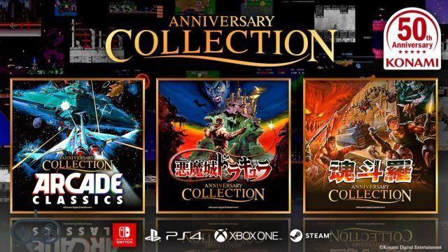 A Konami anunciou as coleções de aniversário de Castlevania, Arcade Classics e Contra