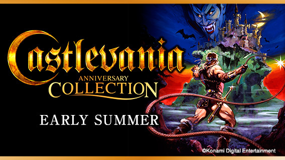 Konami has announced the Anniversary Collections of Castlevania, Arcade Classics and Contra