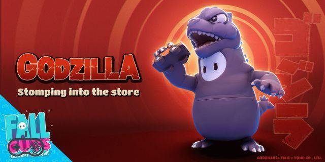 Fall Guys: la peau de Godzilla arrive