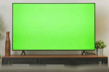 Tela de TV verde, causas e soluções