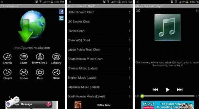 TOP aplicación de Android para descargar música
