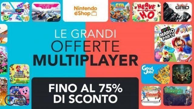Nintendo eShop: discounts on over 190 multiplayer games start