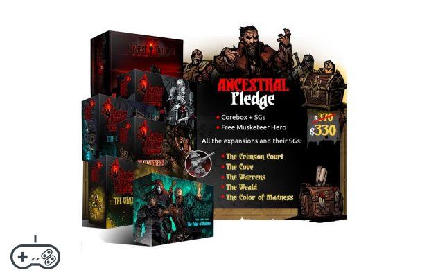 Darkest Dungeon: The Board Game, 24 heures avant, engagement tout compris présenté