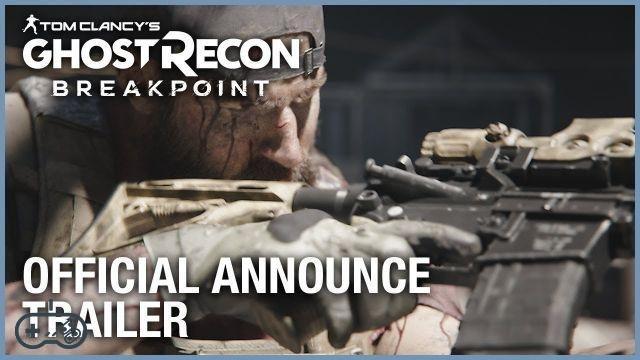 Ghost Recon: Breakpoint, vídeos de anúncio de lançamento e data de lançamento