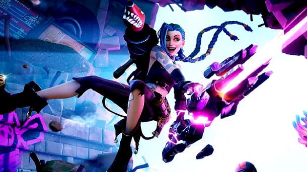 Comment débloquer League of Legends Jinx sur Fortnite