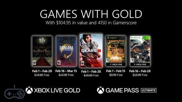 Games with Gold: Microsoft unveils free games for February 2021