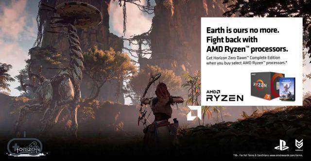 Horizon Zero Dawn: the PC version will be free with the purchase of an AMD CPU