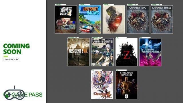 Xbox Game Pass: a révélé les titres à venir au mois de septembre