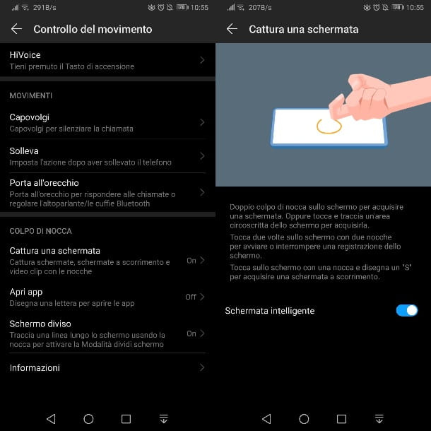 Cómo hacer una captura de pantalla de Huawei