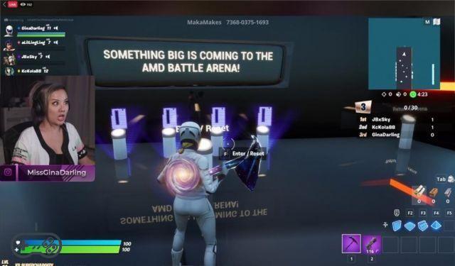 AMD Radeon RX 6000 Big Navi anticipada con un huevo de pascua en Fortnite