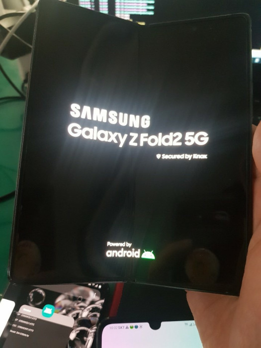 Samsung Galaxy Z Fold 2: a new image leaked on the web
