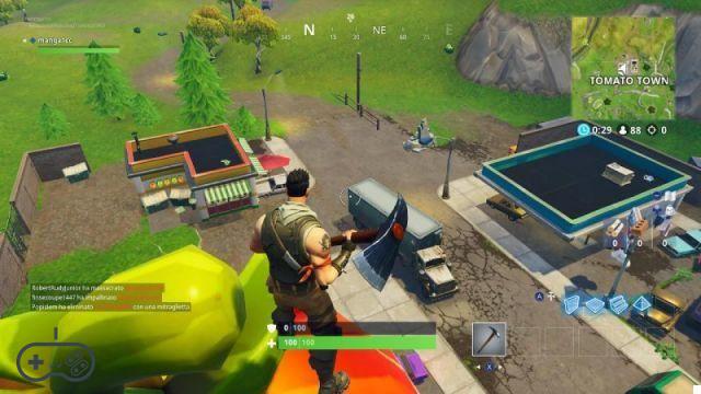 Fortnite, the review for Nintendo Switch