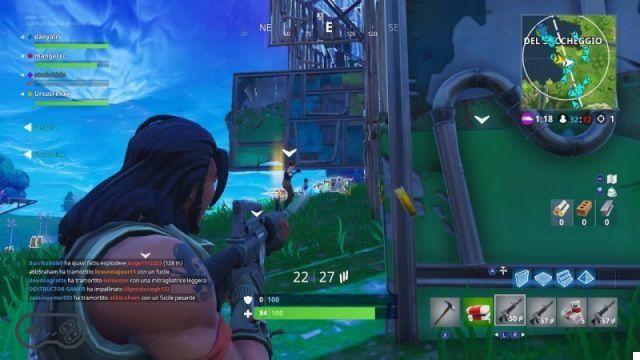 Fortnite, la revisión de Nintendo Switch