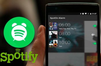 Como acordar com a música do Spotify