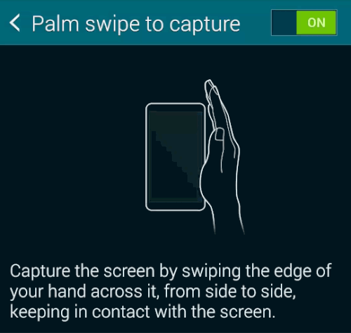Comment faire une capture d'écran avec le Galaxy S5