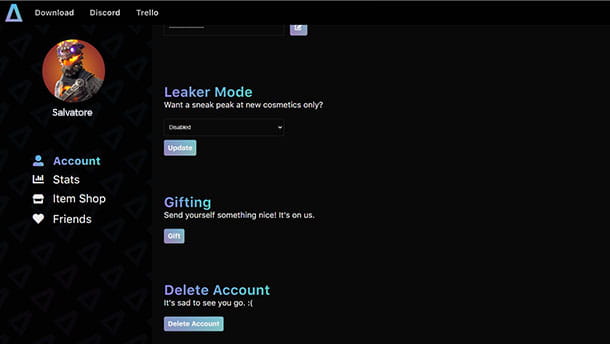 How to have the developer account on Fortnite