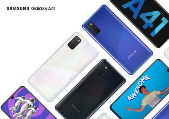 How to restart the Samsung Galaxy A41 in safe mode