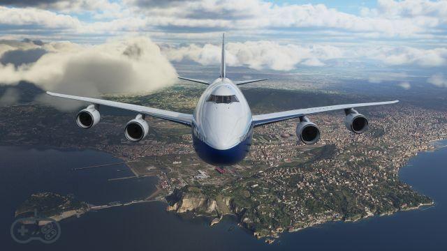 Microsoft Flight Simulator is shown with a series of new shots