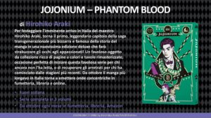 Star Comics has announced JoJonium: Phantom Blood
