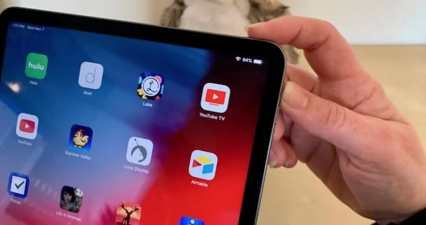 Cómo tomar capturas de pantalla en iPad